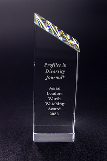 Profiles in Diversity Journal Asian Leaders Worth Watching Crystal Award 2022