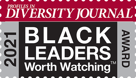Profiles in Diversity Journal 2021 Black Leaders Worth Watching Award