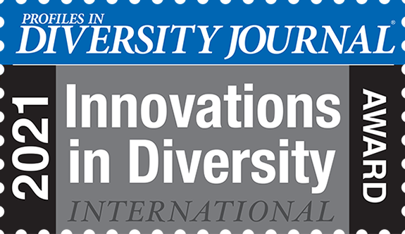 Profiles in Diversity Journal 2021 Innovations in Diversity International Award