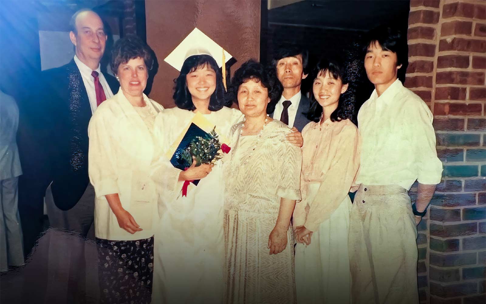 Esther H. Lim High School Graduation with Family and the Herberts