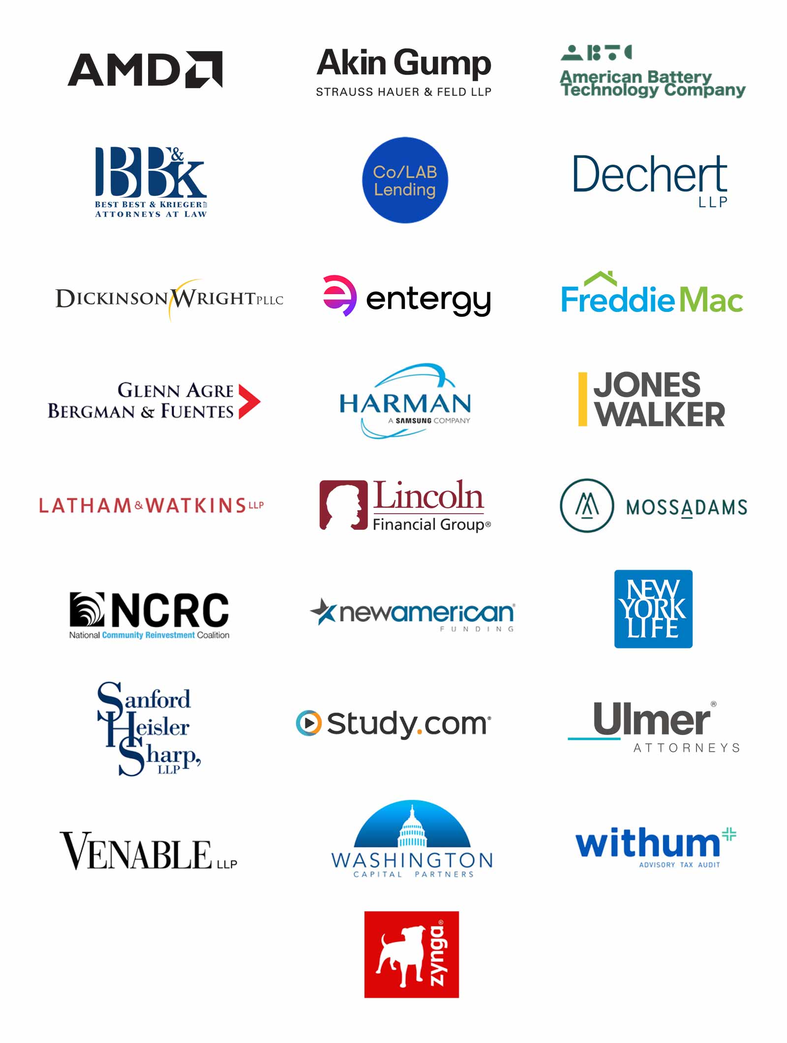 Profiles in Diversity Journal 2022 Latino Leaders Worth Watching International Award Winner company logos