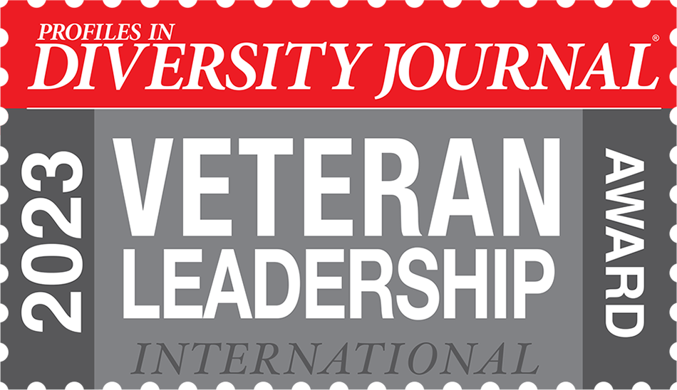 Profiles in Diversity Journal 2023 Veteran Leadership International Award