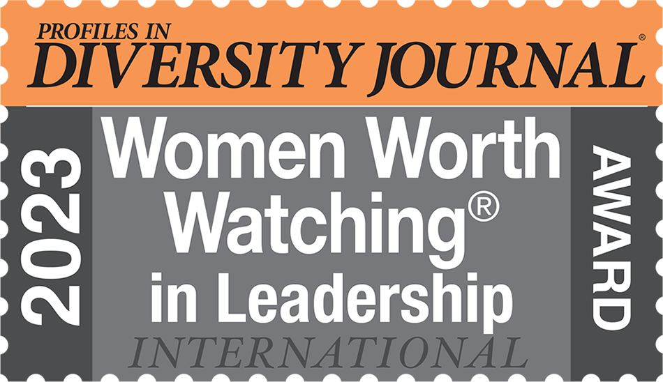 Profiles in Diversity Journal 2023 Women Worth Watching in Leadership International Award