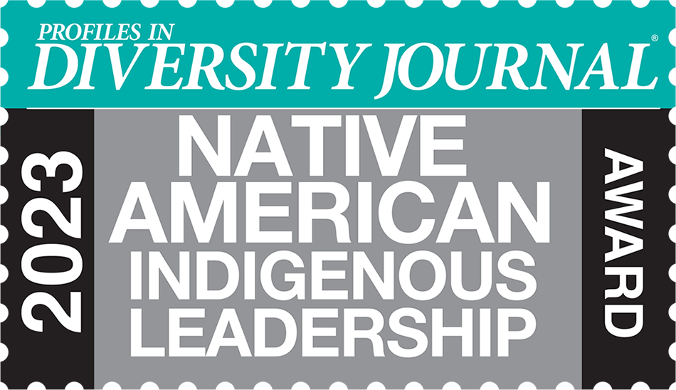 Profiles in Diversity Journal 2023 Native American Indigenous Leadership International Award