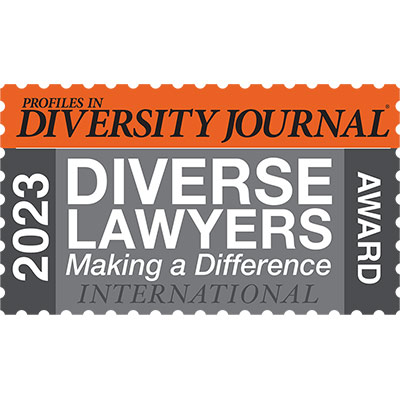 Profiles in Diversity Journal 2023 Diverse Lawyers Making a Difference International Award