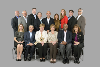Chairman and CEO Robert Sanchez (center, top) serves as executive sponsor for Ryder’s Diversity and Inclusion Council. Comprising cross-functional leaders, the Council helps ensure that the company’s work environment fosters productivity, enhances its ability to attract, hire, and retain the best talent, and ensures that Ryder can respond to workforce changes and dynamic market conditions.