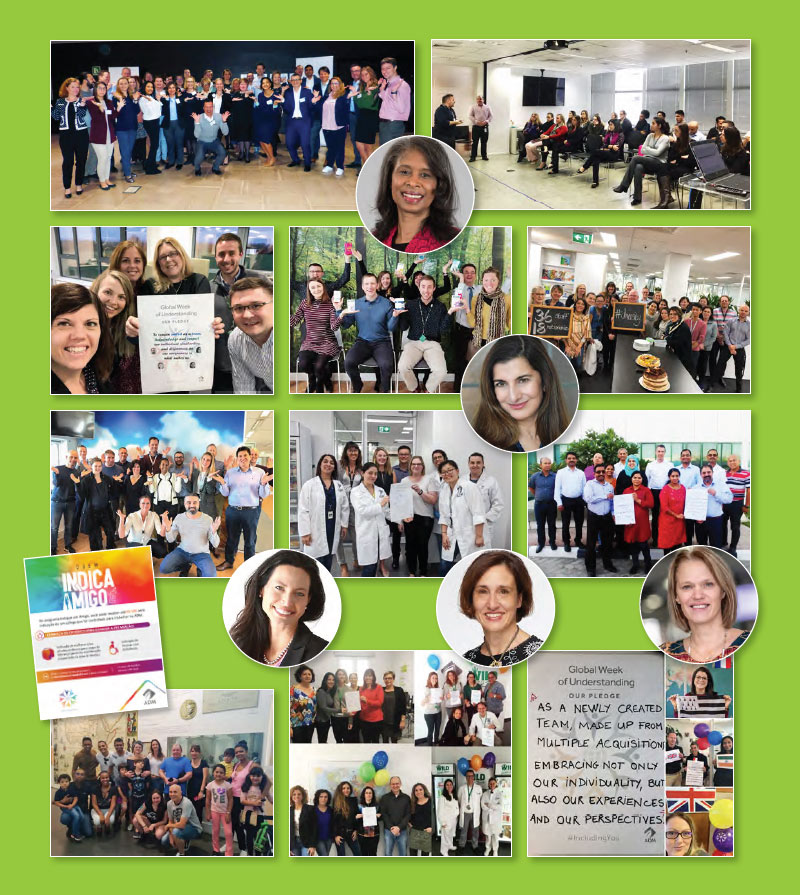 ADM’s Diversity & Inclusion (D&I) global and regional teams