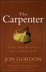  Jon Gordon is the author of The Carpenter: A Story About the Greatest Success Strategies of All. His best-selling books and talks have inspired readers and audiences around the world. He is the author of the Wall Street Journal bestseller The Energy Bus, The No Complaining Rule, Training Camp, The Shark and the Goldfish, Soup, The Seed, and The Positive Dog.